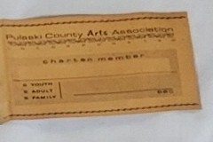 Pulaski-County-Arts-Association-Charter-Member-Card