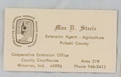 Steele-Max-D-County-Extension-Agent-Card